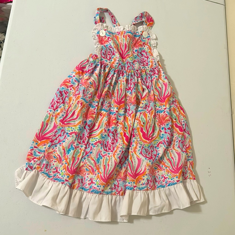 Smockingbird dress size 6 girl